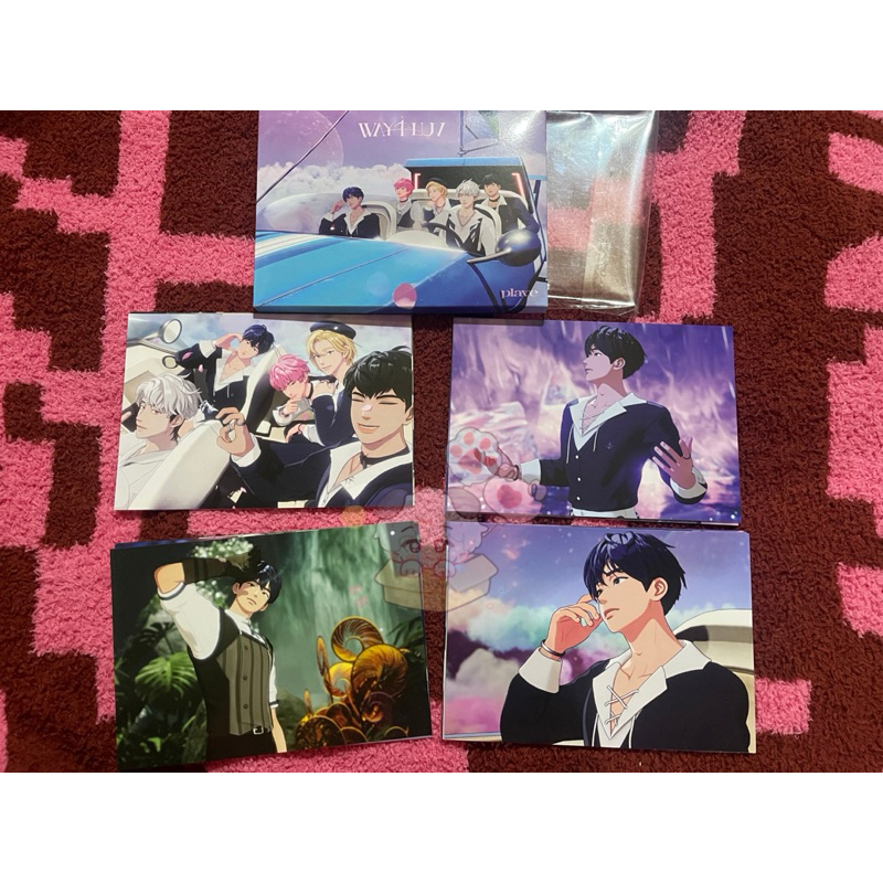 

OFFICIAL PLAVE W4L Way4Luv Postcard