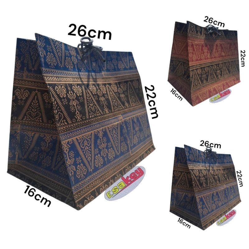 

(Lusinan 12 Pcs) Paperbag Thinwall/Box Kfc/Tas Kado (26x22x16cm)