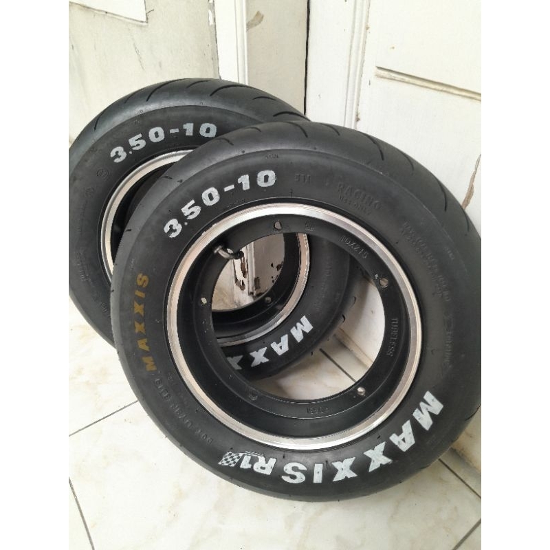ban velg tubeless vespa ring 10 second