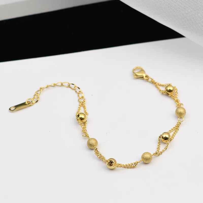 G194 Gelang jedar 2Layer ZAWJAH-Gelang Serut Aurel MiripGelang Emas Serut Model 2025-GelancKecil Tip