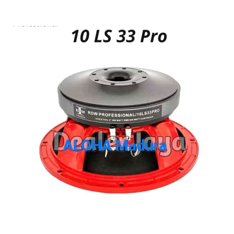 Speaker RDW LS 33Pro 10 inch