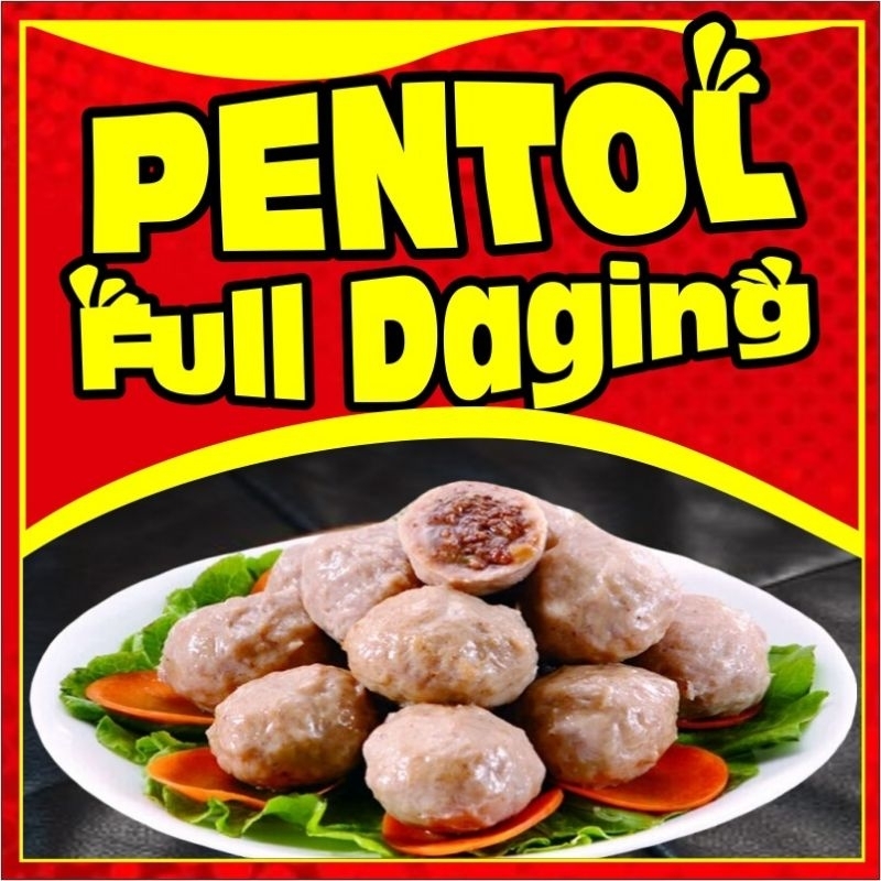 

Pentol Bakso Full Daging Sapi Asli Frozen Baso Murah