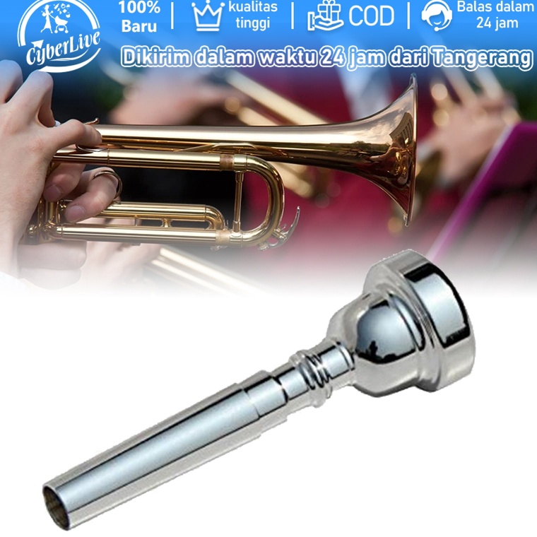 55BOOMING 7C Mouthpiece Trumpet Mouthpiece Adaptor Mouthpiece Trumpet Bullet Shaped