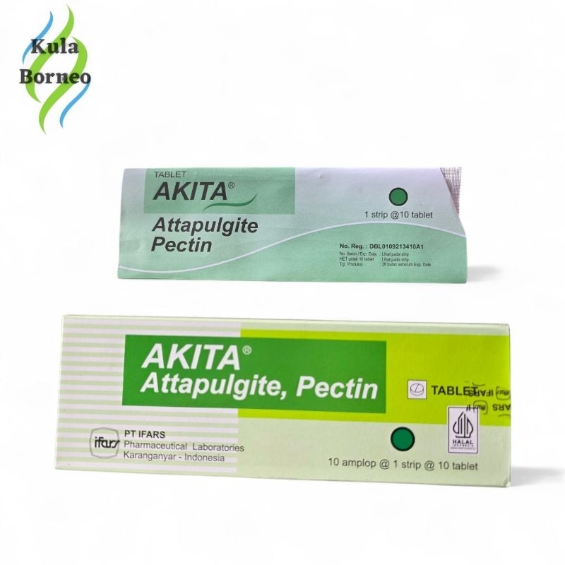 AKITA 10 TABLET - OBAT DIARE