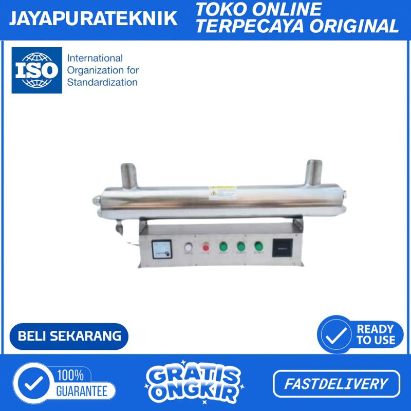 Uv 3lampu Uv 36gpm Panel ultraviolet industri uv water sterilizer