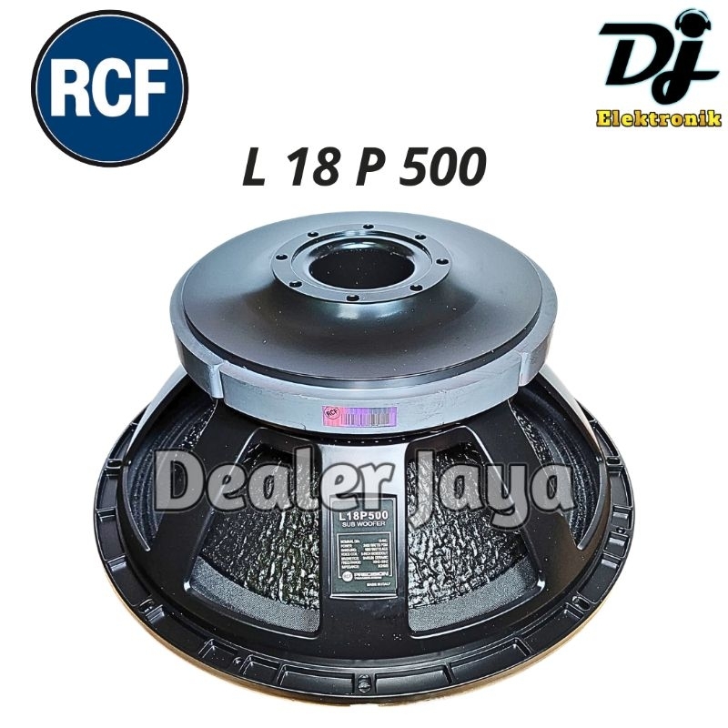 Speaker Komponen RCF L 18 P 500 / L18 P500 / L 18P500 / L18P500 - 18 inch