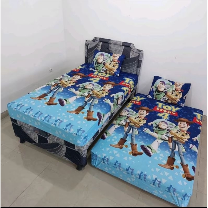Sprei Sorong 2 in1 Murah Katun Berkualitas Sprei Kasur Tempat tidur