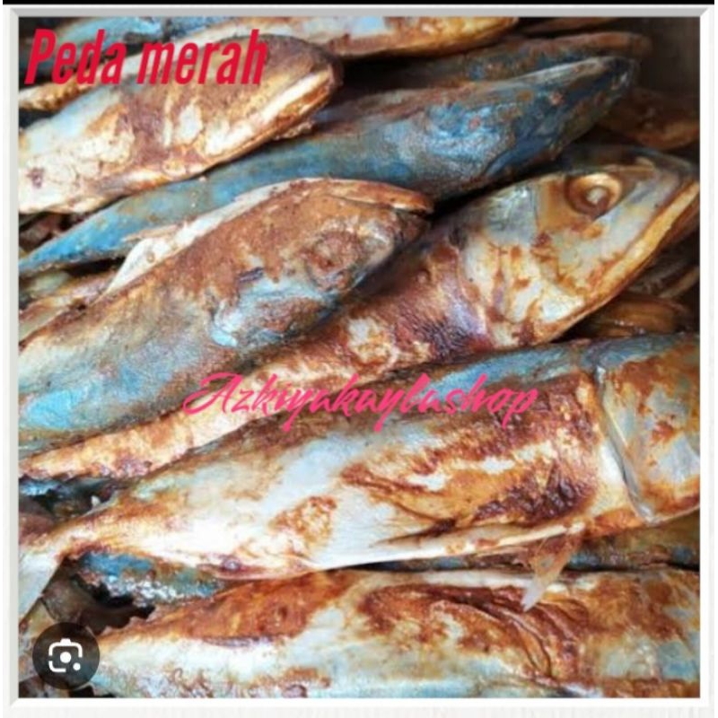 

Ikan asin peda merah kecil