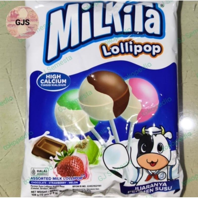 

Milkita Lolli-pop Premium 12 x 9Gr