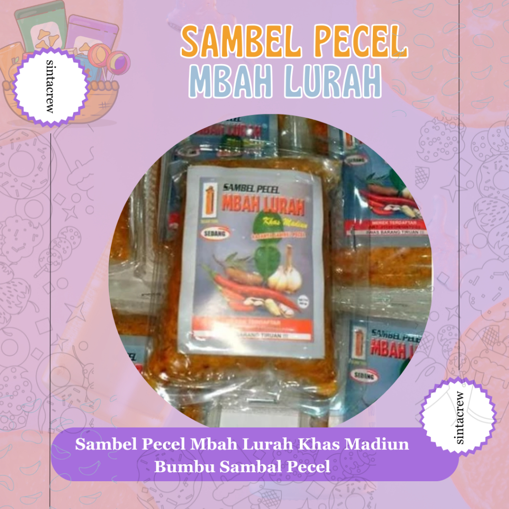 

Sambel Pecel Mbah Lurah Khas Madiun Bumbu Sambal Pecel