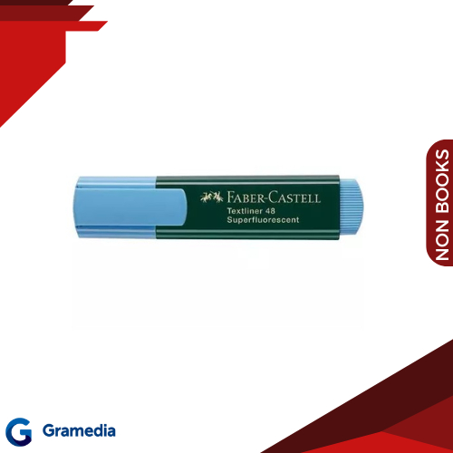 

Gramedia Medan - FABER CASTELL TEXTLINER 48 BLUE