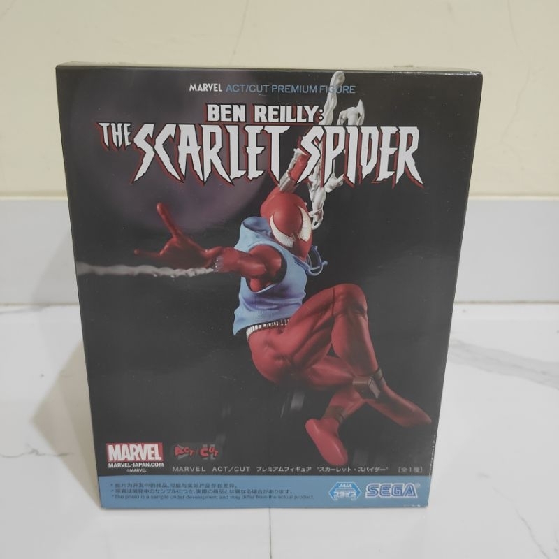 Marvel act/cut premium figure Scarlet Spider Sega Original