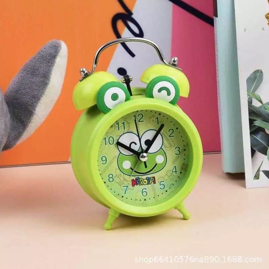 Jam Beker Kring Keropi - Jam Weker Lucu - Jam Beker Karakter Keropi - Jam Weker Murah - Jam Meja Ala