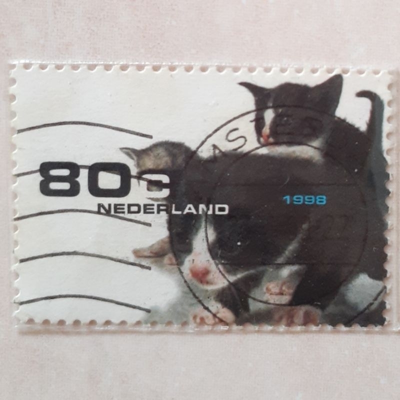 

Perangko Belanda Pets (Kittens (Felis silvestris catus)) Tahun 1998