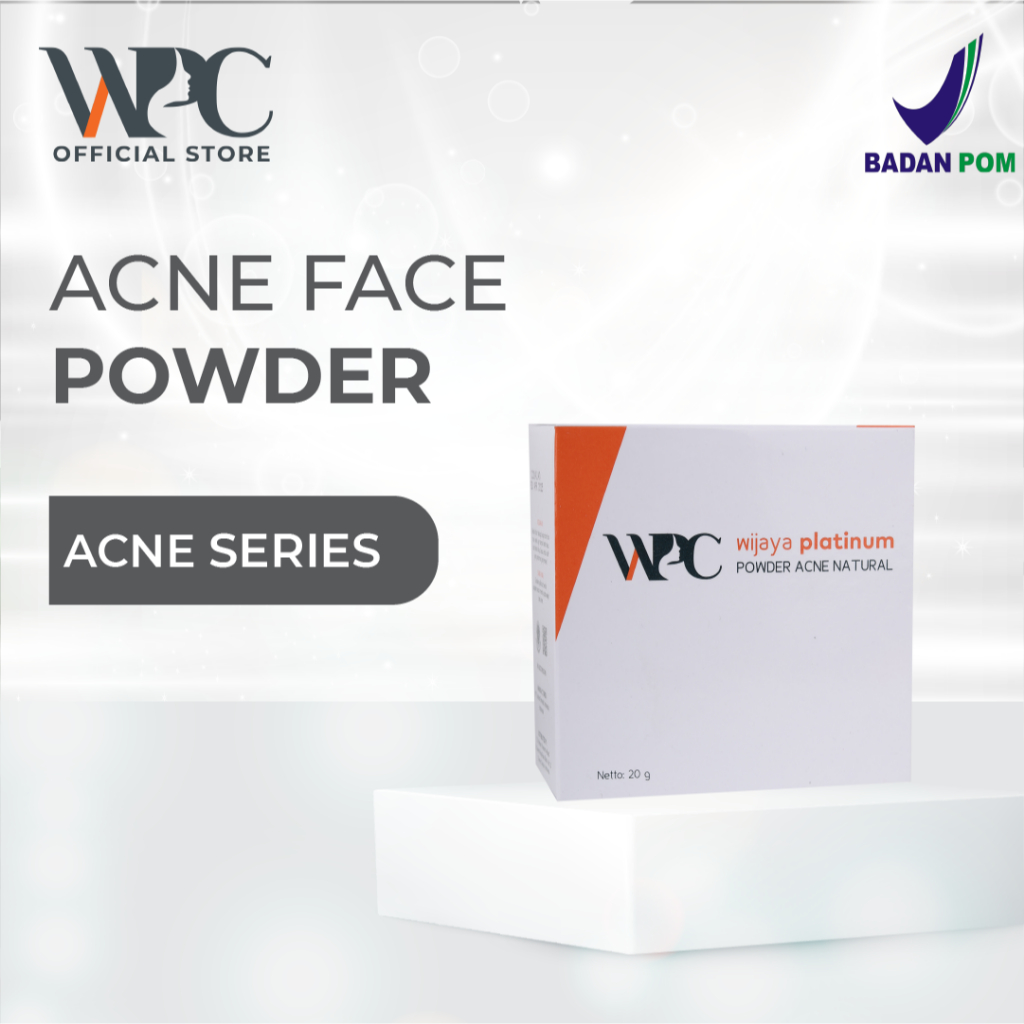 Wijaya Platinum - Acne Face Powder  (Bedak Tabur Jerawat- Anti Acne)