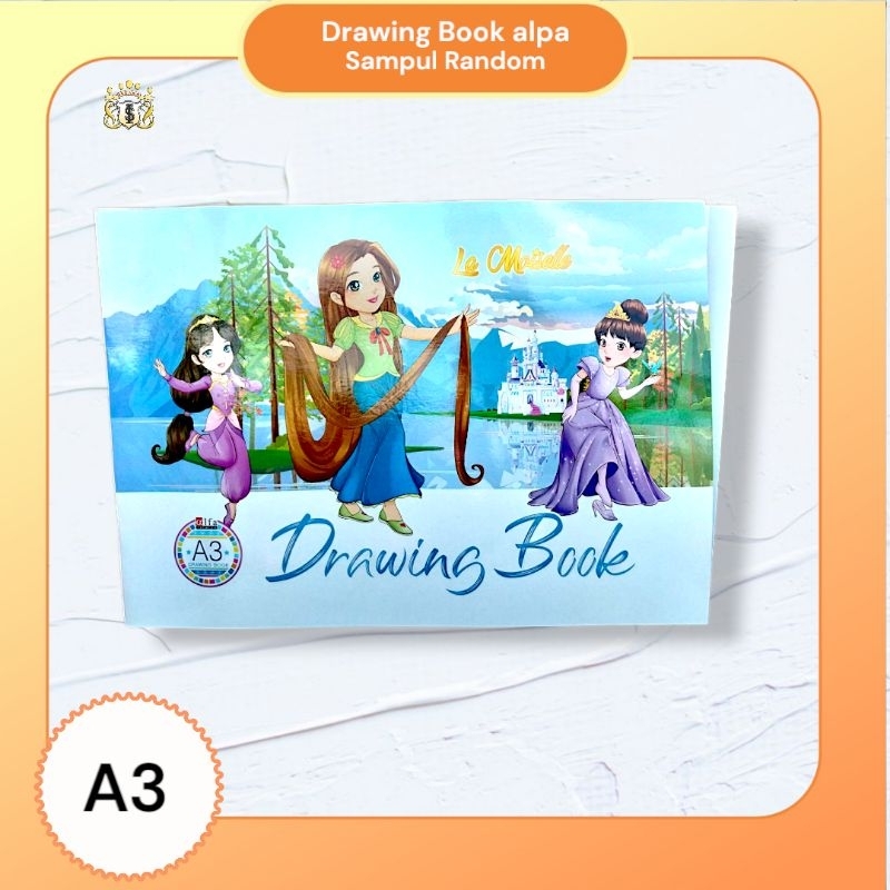 

[ Ecer ] Drawing Book A3 alfa Premium / Buku Gambar Ukuran Besar / Atribut Gambar dan Sekolah