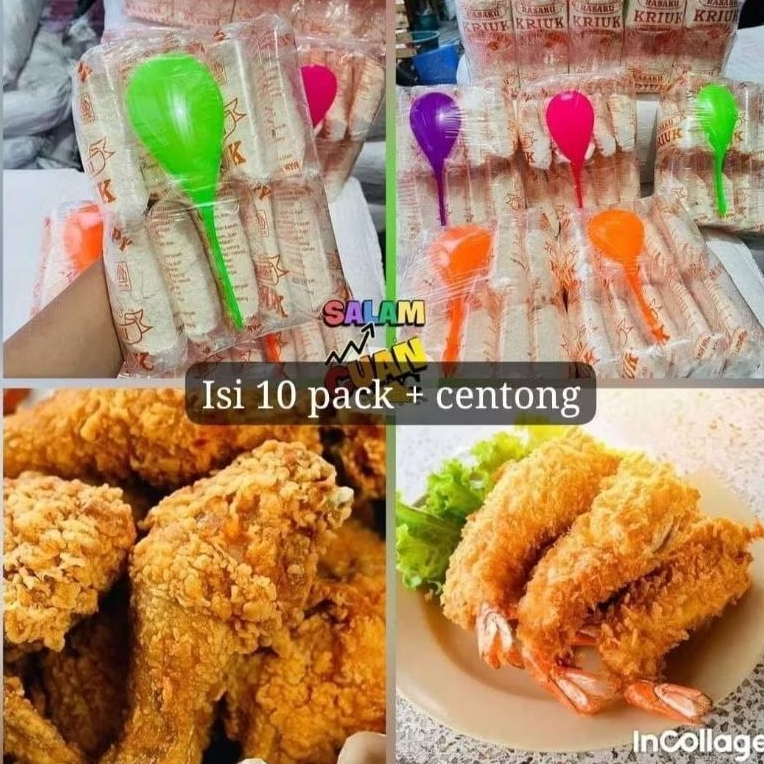 

TEPUNG KRIUK 1 BALL ISI 10PCS