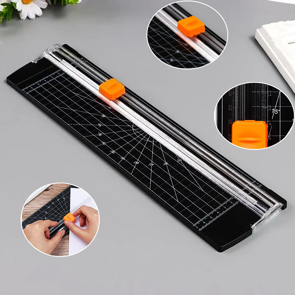 

Acc ATK Paper Trimmer Cutter Portable Alat Pemotong Kertas A4 - Y-33