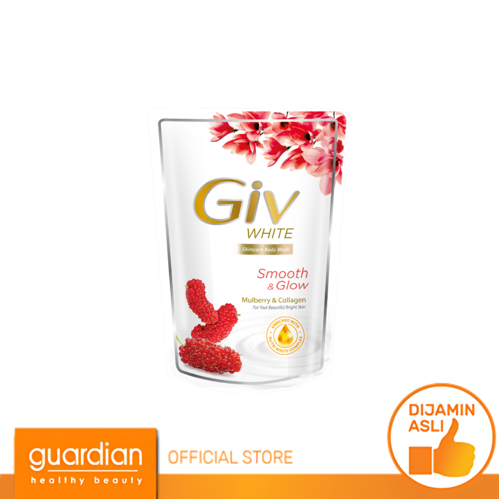 GIV Body Wash Mulberry Pouch 450ml
