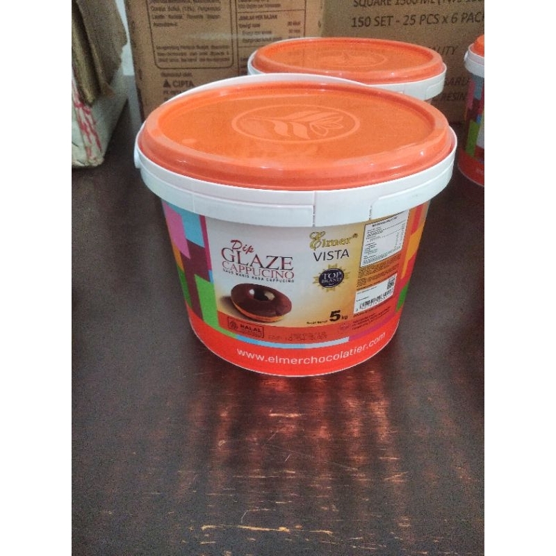 

Glaze Elmer rasa Cappucino