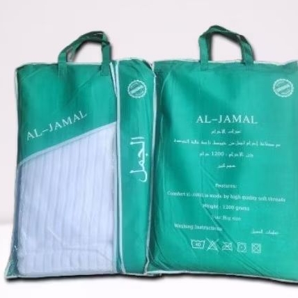 PAKAIAN IHRAM PRIA DEWASA | KAIN IHRAM IMPORT PREMIUM LUXURY HALUS LEMBUT NYAMAN TIDAK TERAWANG  & S
