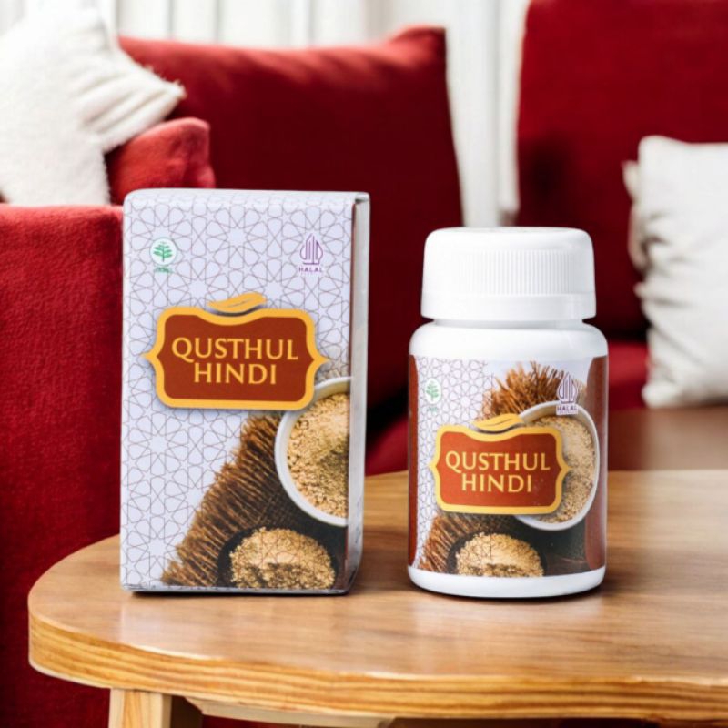 HIU QUSTHUL HINDI HERBAL PERNAFASAN 60 KAPSUL