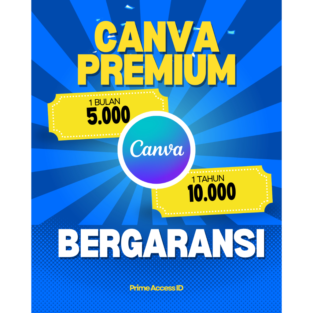 [PROMO] CANVA PREMIUM 1 BULAN DAN 1 TAHUN, BERGARANSI, BISA DI SEGALA DEVICE