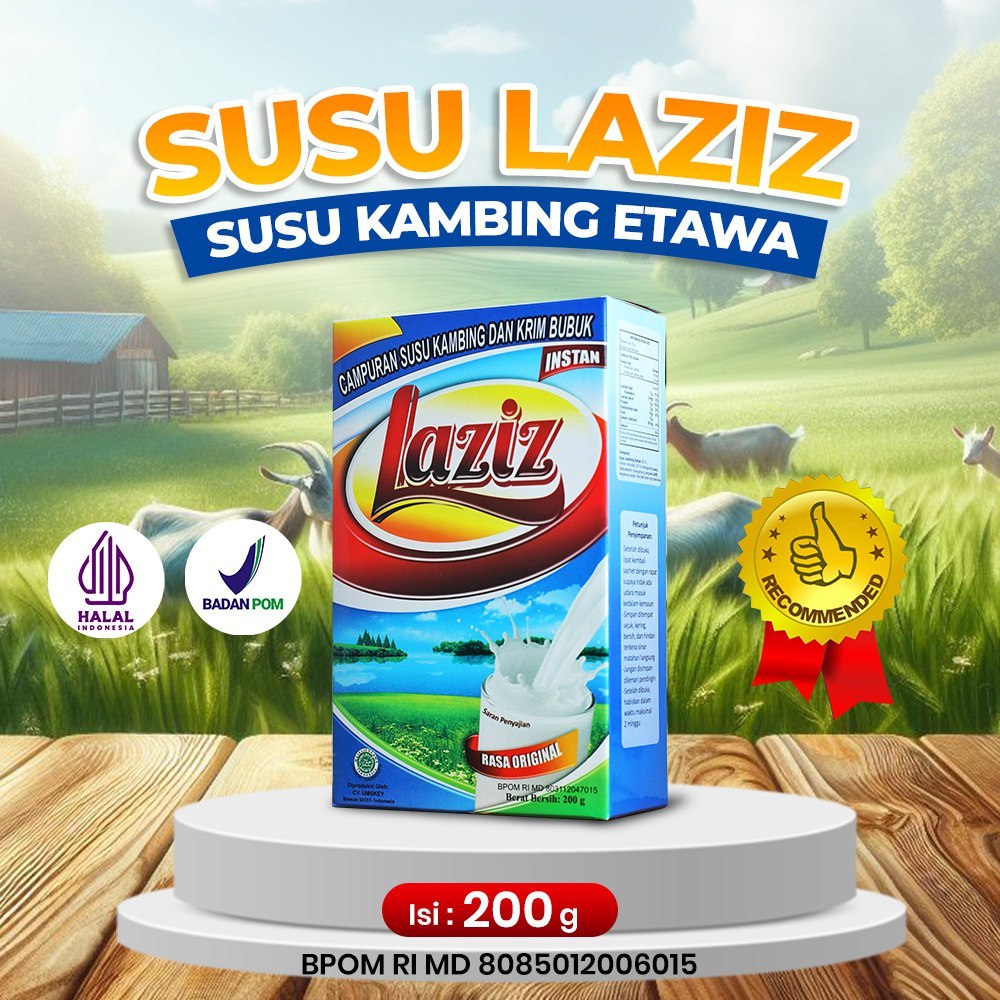 

Susu Kambing Etawa Laziz Darusyifa Rasa Enak Atasi TBC Asma Osteoporosis Nyeri Sendi Asam Urat