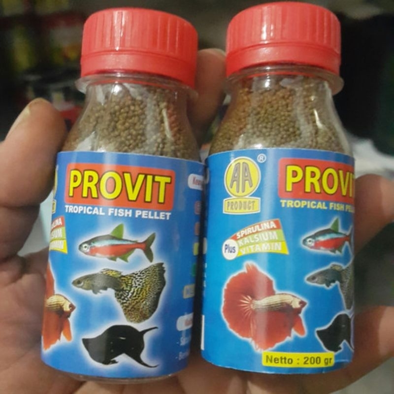 Pelet ikan PROVIT pakan ikan cupang guppy molly