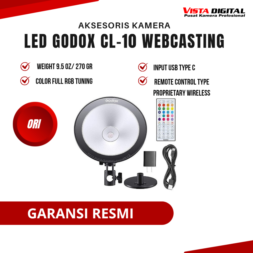 LED GODOX CL-10 WEBCASTING