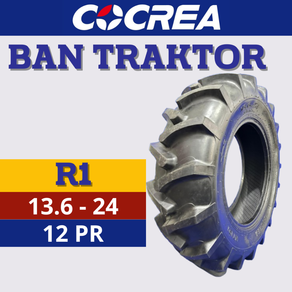 ANEKA BAN COCREA Ban Traktor 13,6-24 12PR R1 ban traktor