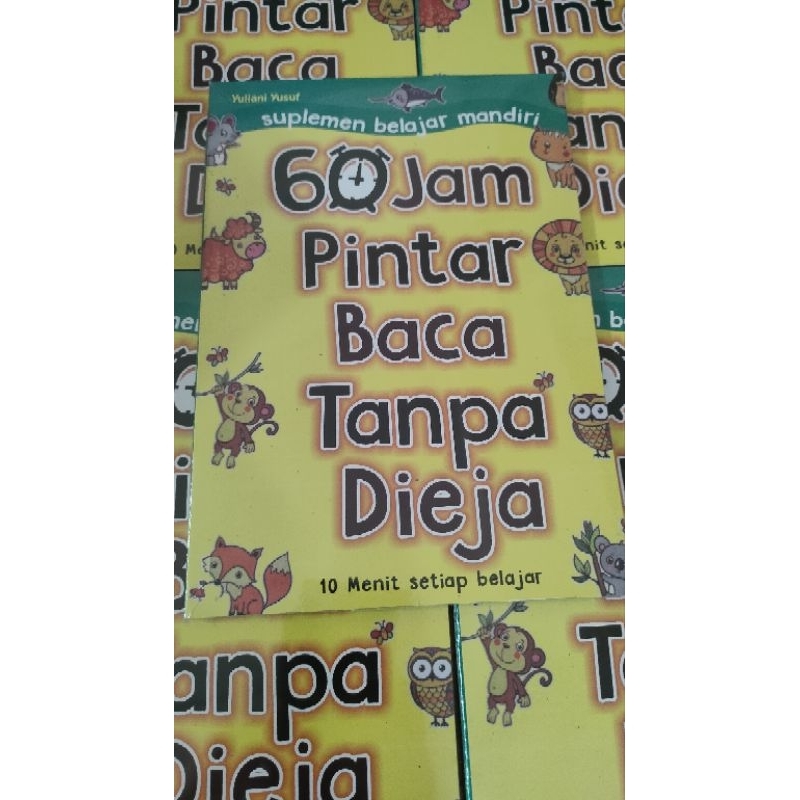 buku pintar baca tanpa dieja