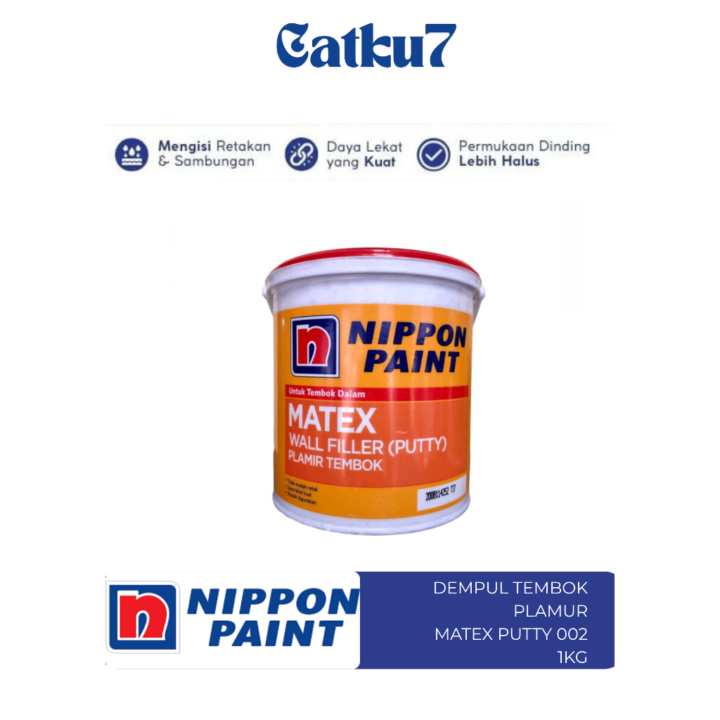 NIPPON MATEX PUTTY DEMPUL TEMBOK
