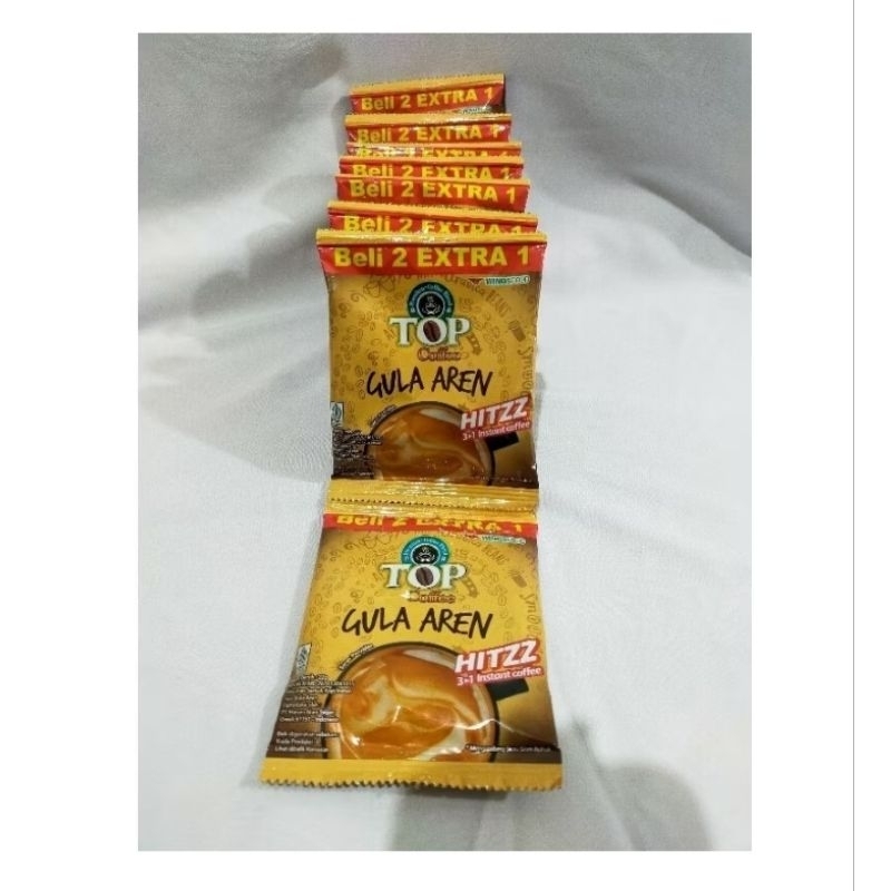 

Paket 10ribu Top Coffe Gula Aren 22gr (Isi 5pcs)