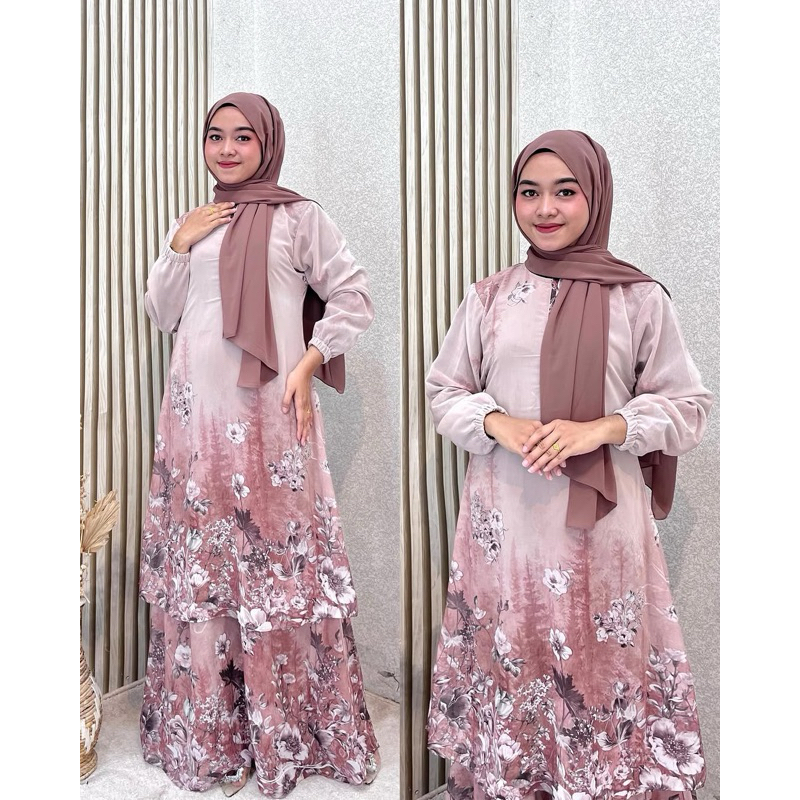AYANA DRESS || GAMIS MALAYSIA MOTIF PREMIUM RESTOCK