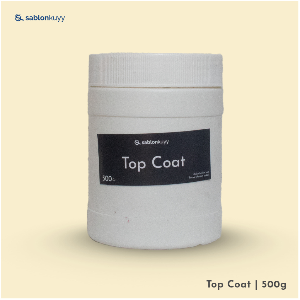 

Top Coat Finishing Sablon - 500gr