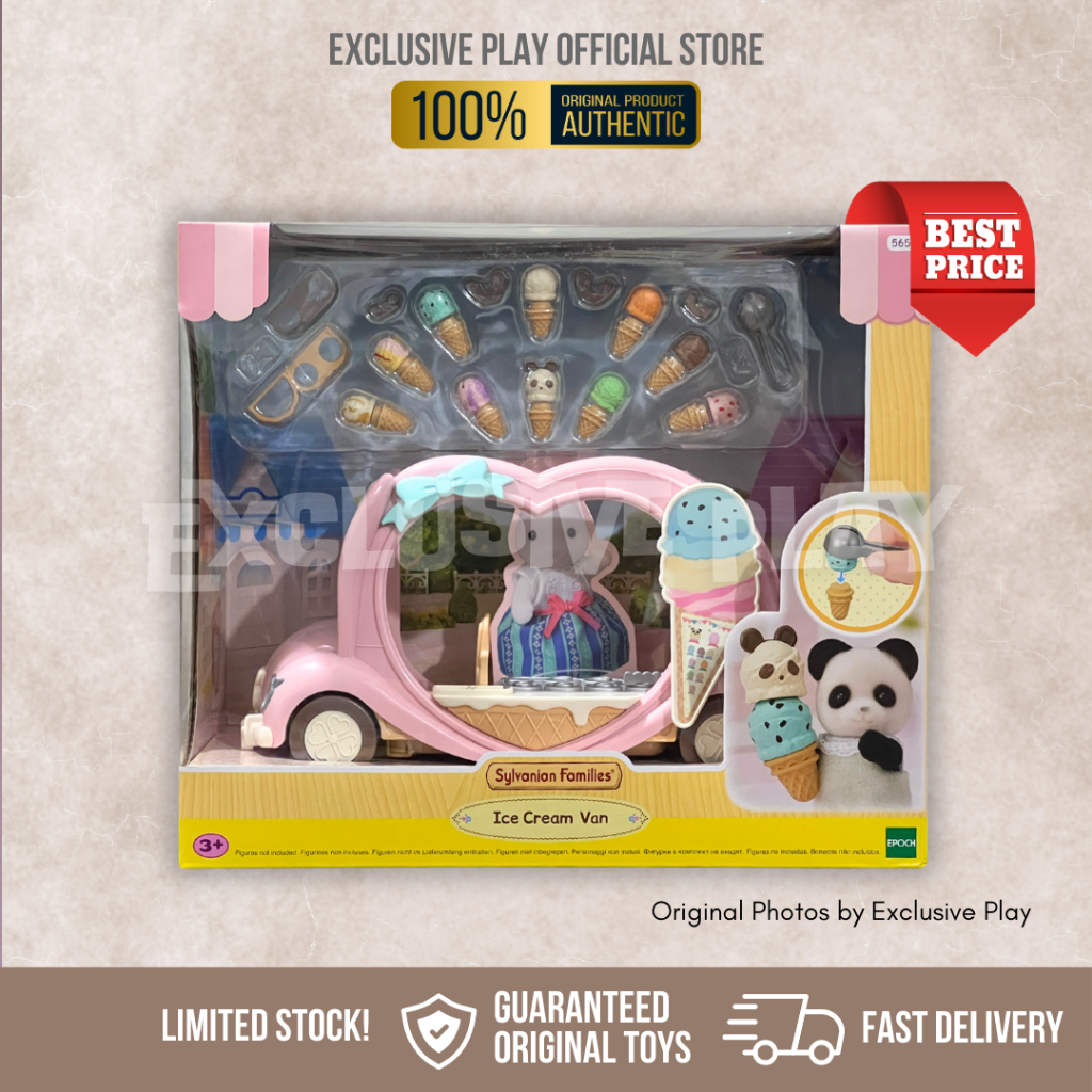 Sylvanian Families - Mainan Koleksi Anak Ice Cream Van