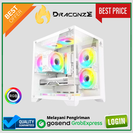 PC Rakitan Gaming i7 3770 ( RTX 3050 6GB DDR6 )  Cocok Editing Render