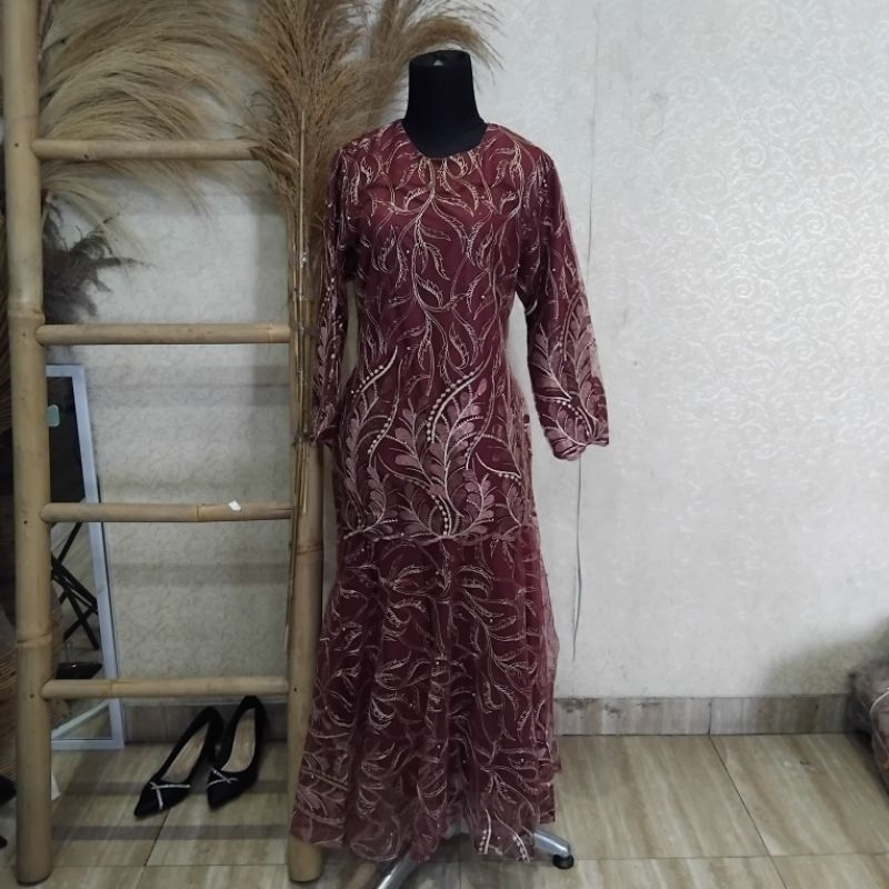 FREE ONGKIR DRESS SOFIA/NEW BRUKAT/GAMIS MUSLIM