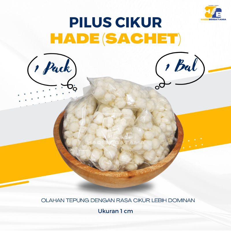

Pilus Hade Sachet kemasan Pack (Pack)