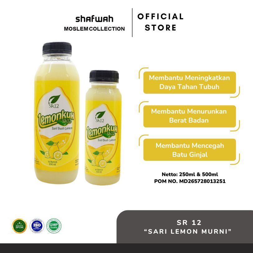 

SR12 Lemonkuh Sari Lemon 250ml dan 500ml