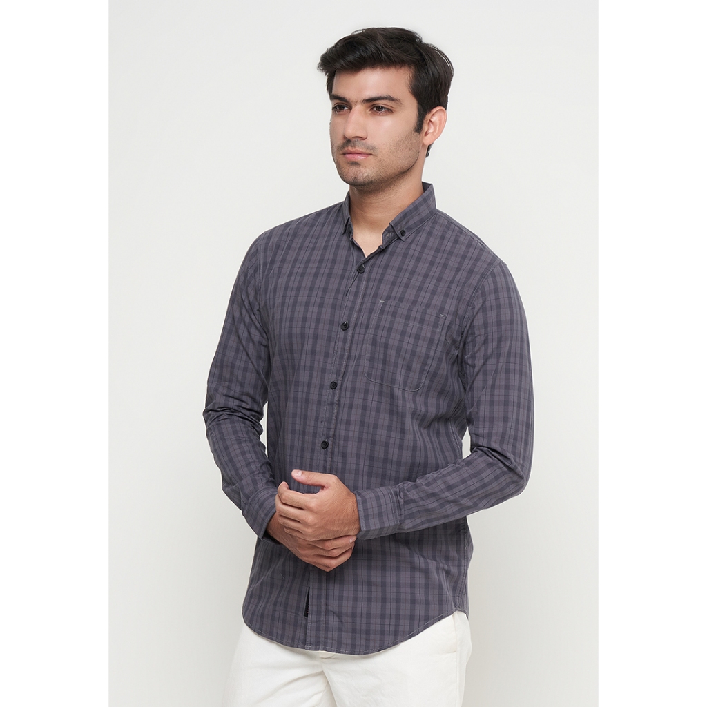 Kemeja Kotak - Long Sleeve by Zikaf