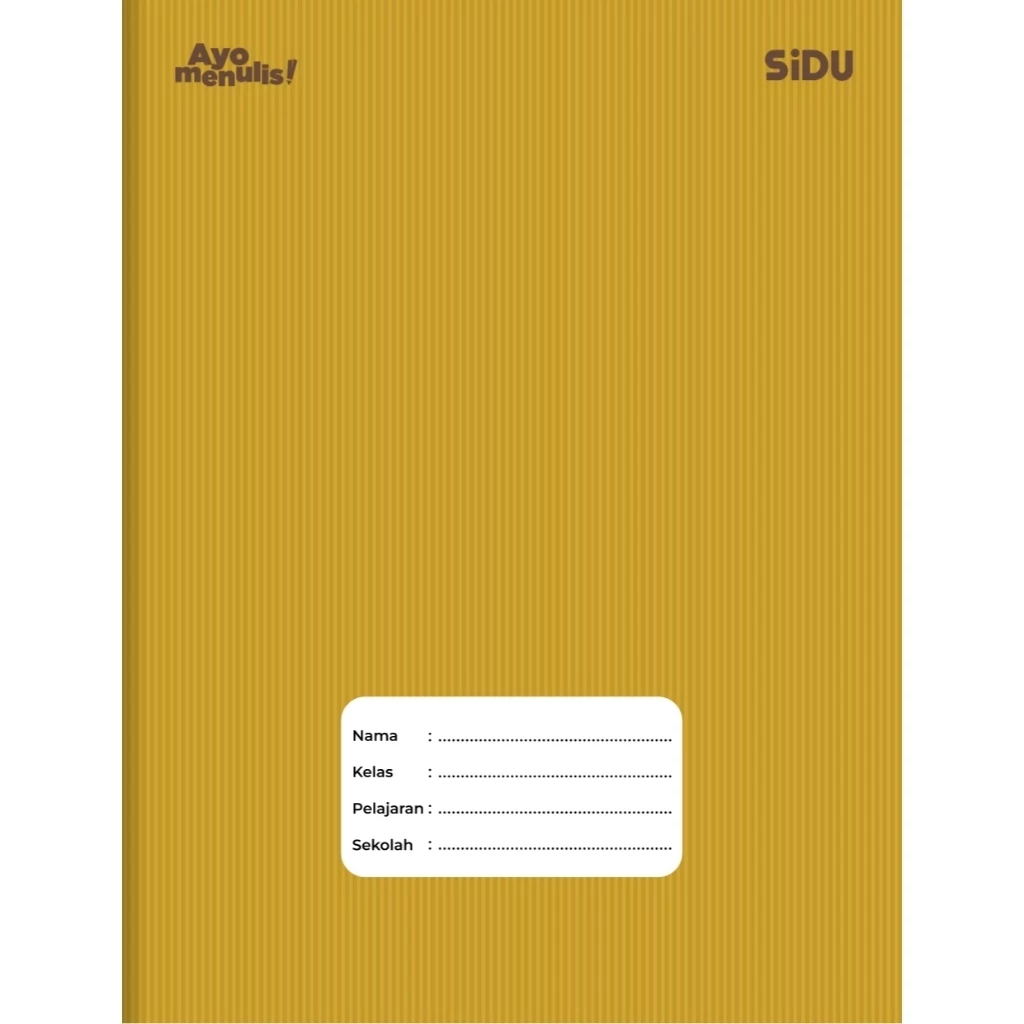 

Buku Tulis DS KRAFT Isi 60 Lembar Sidu (PCS)