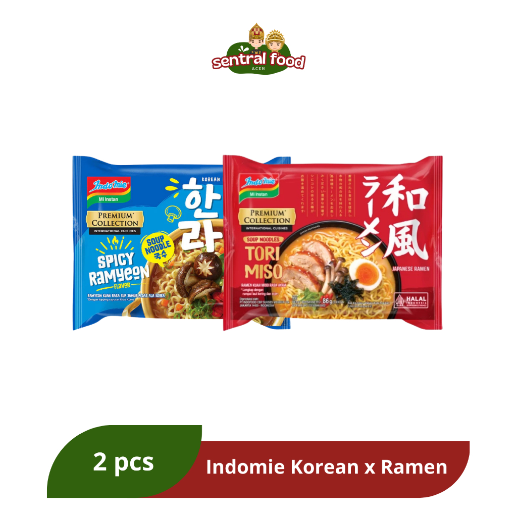 

Mix Indomie Japanese Miso Ramen x Korean Spicy Ramyeon