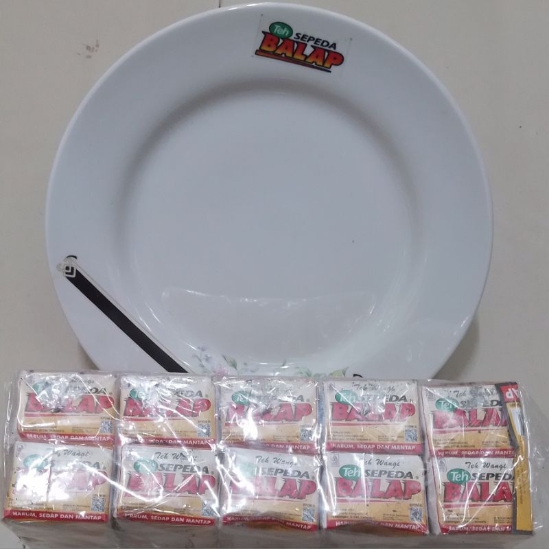 

Tehsepedabalap kuning"8g"berhadiah mangkok/piring
