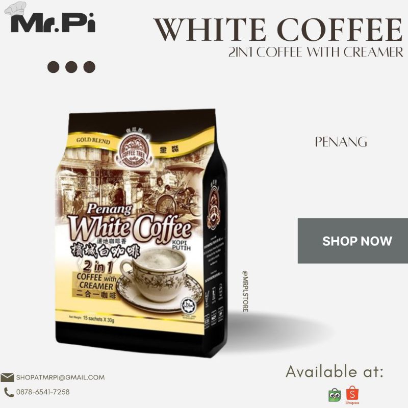 

PENANG WHITE COFFEE 2 IN 1