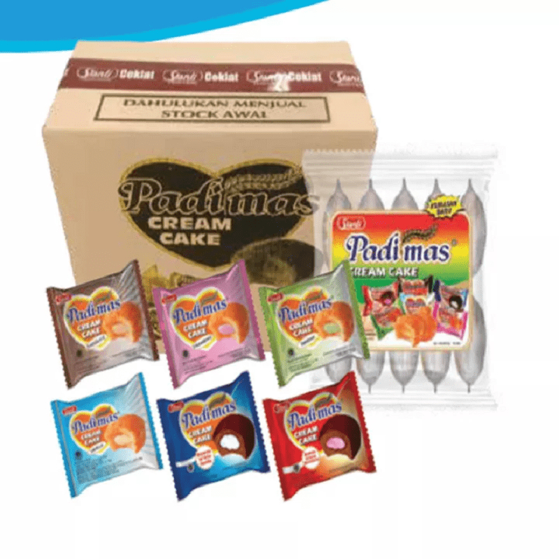 

Padimas Cream Cake 1 pak isi 10 pcs 100gr
