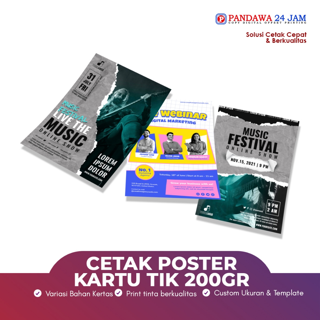 

CETAK POSTER A3+ |KARTUTIK