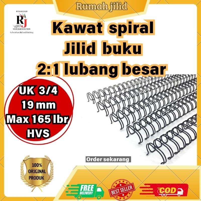 

kawat spiral spiral kawat A4 uk 3/4 ECERAN