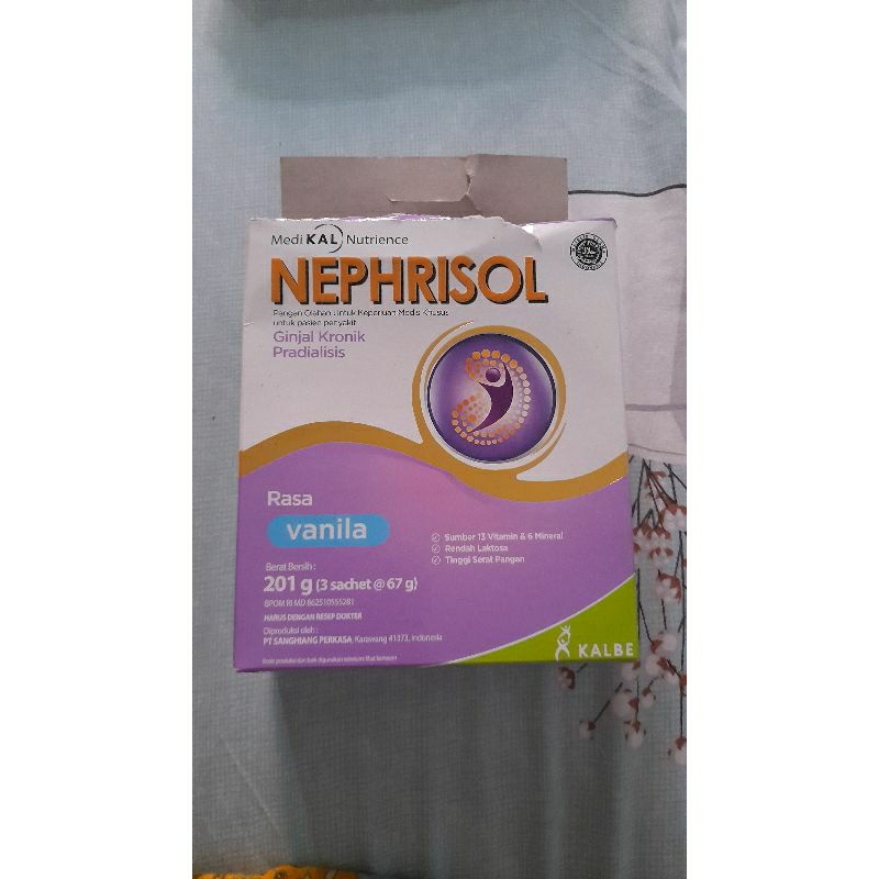 

Susu Nephrisol Rasa Vanila 201 gr (Sisa 2 Sachet)